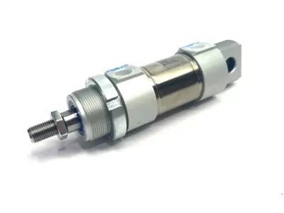 New | in-Stock FESTO ROUND BODY ISO CYLINDER DBL-ACTING Pneumatic Cylinders | Maverick Industrial Sales #1112006
