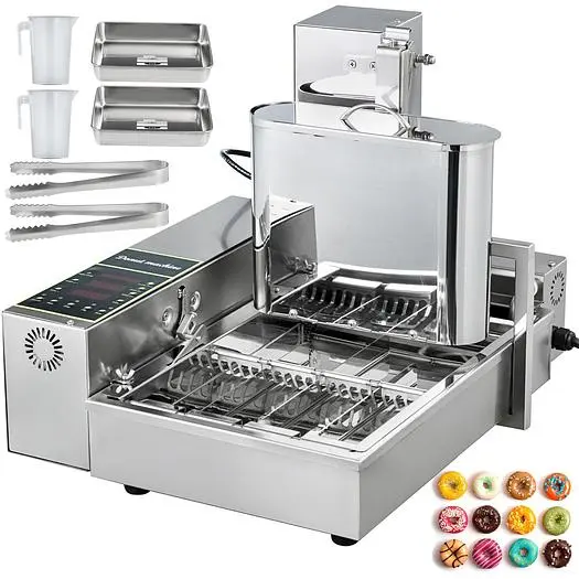 Commercial Automatic Donut Making Machine, 4 Rows Auto Doughnut Maker