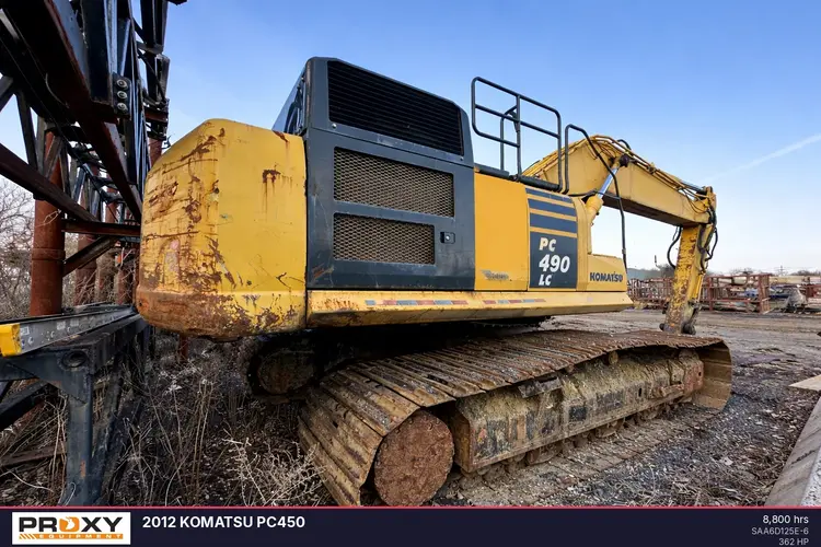 Used 2012 KOMATSU PC490LC-10 Crawler Excavators New Jersey US | Proxy Equipment #1388614
