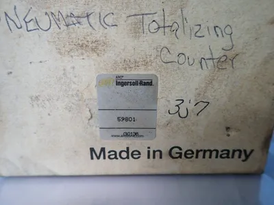 Used INGERSOLL RAND 59801 Counters/Timers Ohio US | HGR 24 #750604