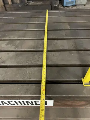 4" SHIBAURA MODEL BT-10B TABLE TYPE HORIZONTAL BORING MILL: STOCK #18188