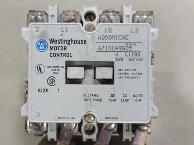 USED WESTINGHOUSE A200M1CAC