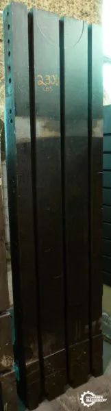 20" X 78" T-SLOTTED ANGLE PLATE w/(3) VERTICAL SLOTS - 4” PLATE THICKNESS