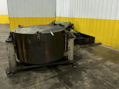 48" WIDE TOLHURST MODEL #48 CHIP SPINNER & OIL SEPARATING CENTRIFUGE : YOBRO #25010