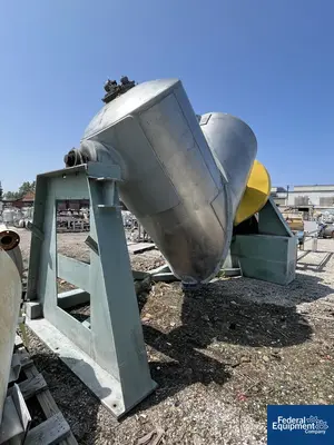 USED Gemco 300 Cu Ft Gemco Twin Shell Blender, S/S