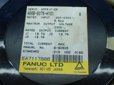 USED FANUC A06B6076H101