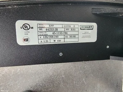 167-0263 Hobart HWS-4 w/ Access Printer CPU Scale EPCP-3WM & EPP-3