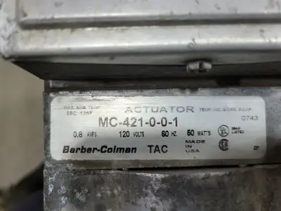 USED BARBER-COLMAN MC-421-0-0-1
