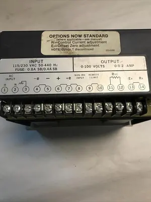Used KEPCO PAT 100-0.2 Miscellaneous Equipment (Electrical & Power) | Surplus Asset Holdings #1189308