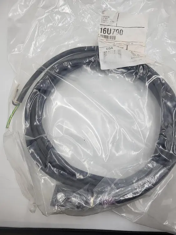 New | in-Stock GRACO GRACO 15' POWER CABLE DIN BARE LEADS 16U790 / 26B20A Cable & Wire | ND Industrial Surplus #1217143