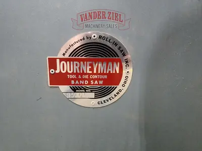 Roll-In Journeyman 20" Vertical Bandsaw, Model 95001JM