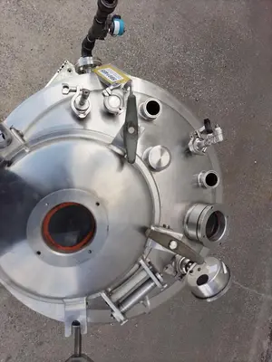 Tank, 100 Gallon, Precision Stainless, Jacketed, Agitated, Stainless Steel, #5991465