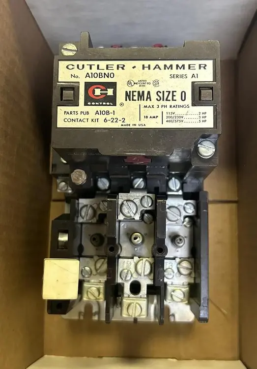 Used CUTLER-HAMMER A10BN0 Starters Ohio US | Surplus Asset Holdings #1244213