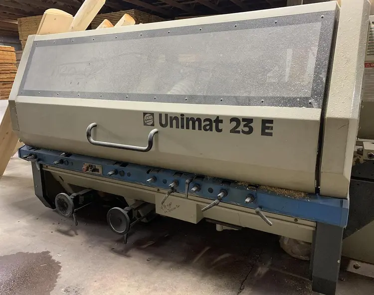 Used WEINIG UNIMAT 23 E, 6-HEAD MOULDER Woodworking Moulders | Pruitt Machinery #715872