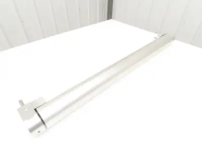 Wipotec OCS BB900-DB Aluminum Roller Pulley for Checkweigher Belt Conveyor 39"W