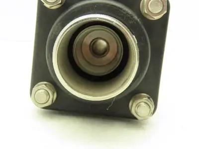 Foxboro BS806AN Poly Ball Valve Flow Chamber Sensor Tube 1.5"npt