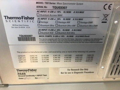 Used Thermo Scientific Vantage Miscellaneous Laboratory Equipment California US | CAL-L Enterprises #1459475