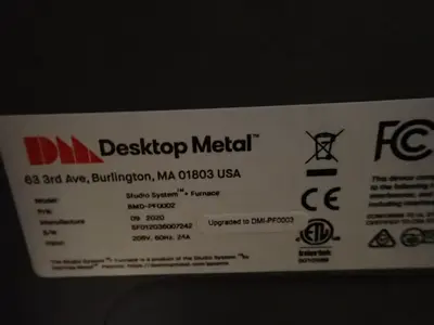USED DESKTOP METAL BMDPF0002/BMDPP0006