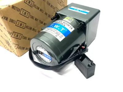 USED TUNG WAY TEAM INDUCTION MOTOR 40W 1450/1720RPM W/ 5GN60B GEAR HEAD