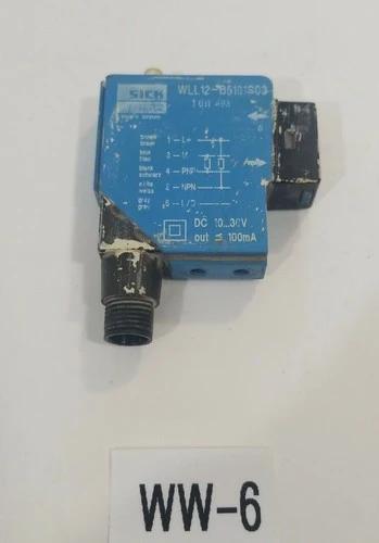Used SICK WLL12-B5181S03 Proximity Sensors Indiana US | J&J Industrial Supply #1073571