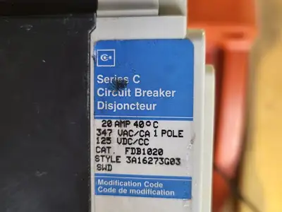 USED CUTLER-HAMMER FDB1020