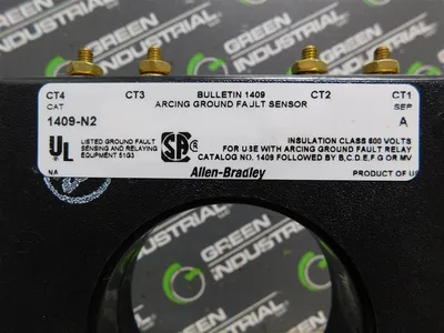 Allen Bradley 1409-N2 Arcing Ground Fault Sensor Bulletin 1409 Ser. A 600V Used