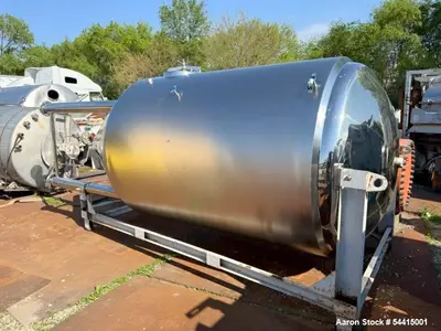 Used Glacier Tanks 40 BBL Stainless Steel Brew Tank / Fermenter – Jacketed Conical Fermentation Vessel