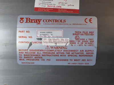 NEW BRAY CONTROLS 931605-11300532