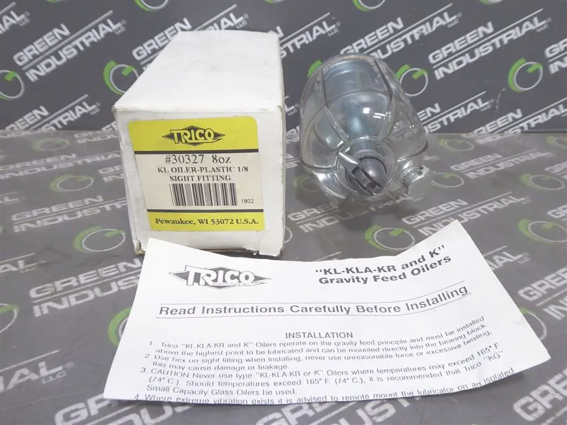 Trico #30327 8 oz. Plastic KL Oiler Bowl New NIB
