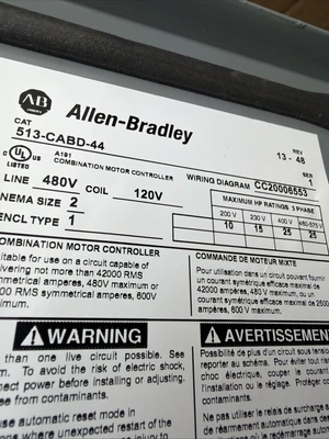 NEW Allen-Bradley 513-CABD-44