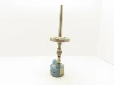 Rosemount 68 Temperature Sensor 1" Flanged Probe CF5-TE/TW-3313 Explosion Proof