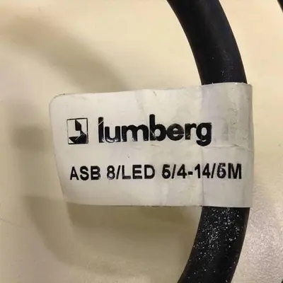USED LUMBERG ASB 8/LED 5/4-14