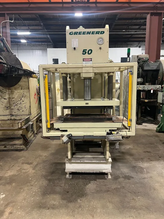 Used 2007 GREENERD 56 TON HYD C FRAME Hydraulic Presses Tennessee US | Timco, Inc. #783351