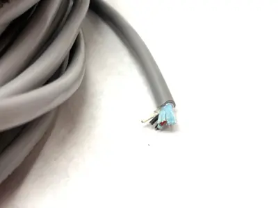 USED ALPHA WIRE COMMUNICATION & CONTROL CABLE 22AWG 2-PAIR ABOUT 65' LENGTH