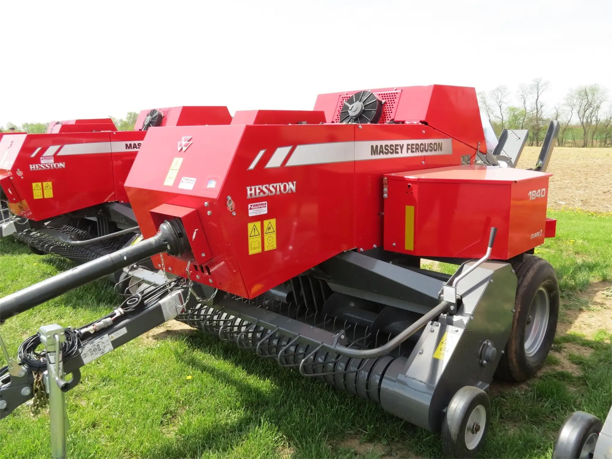 New | in-Stock 2023 MASSEY FERGUSON 1840 Square Balers Pennsylvania US | Zimmerman Farm Service #1409932