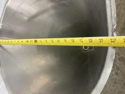 13 Gallon SS Hopper