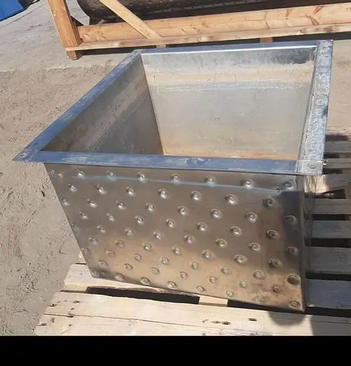 Tank, 60 Gallon, S/st, Jkt, OT/FB, Square Tote #C744547