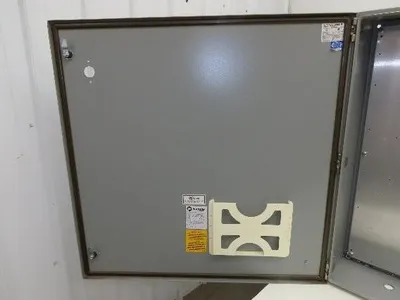 Wiegmann N412363608C Electrical Enclosure Control Panel 36x36x8" Backplate