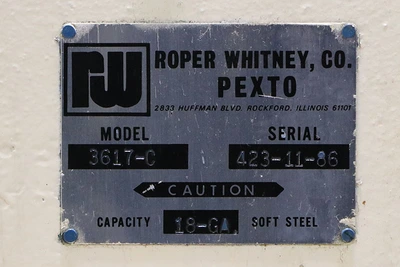 USED 1986 Pexto 3617-C