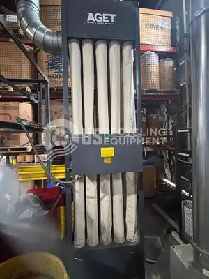 Used AGET MANUFACTURING FT25-SP FILTER WITH CYCLONE Dust Collectors Missouri US | US Recycling Equipment #1265734