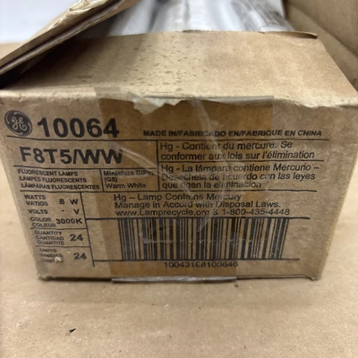 New | in-Stock GE F8T5/WW Lighting Indiana US | J&J Industrial Supply #1329151