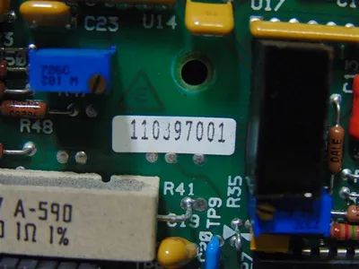Brooks Instrument D-096-Z-682-PZ-M Control Board Rev. F Used