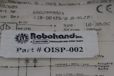 NEW ROBOHAND OISP-002 PROXIMITY SWITCH OISP002