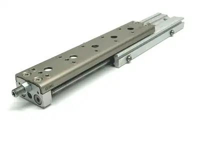 MXQ12A-100ZE | SMC  Pneumatic Slide Cylinder 12mm Bore 100mm Stroke - Used