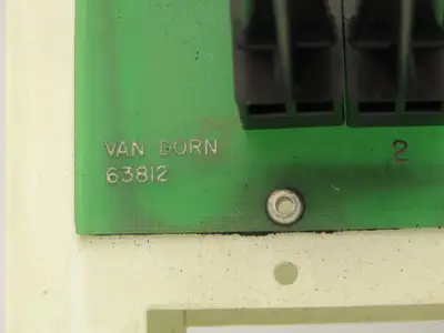 Van Dorn 63813 63812 PLC Chassis Backplane Motherboard Power Supply