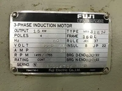 USED FUJI ELECTRIC MRA3167J