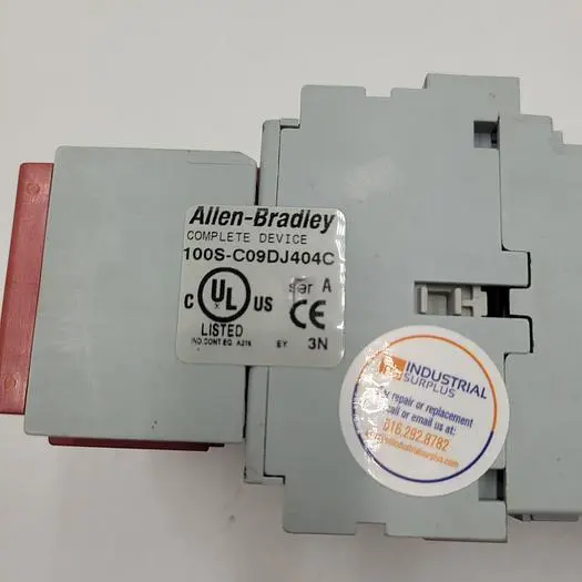 Used ALLEN BRADLEY ALLEN BRADLEY 100S-C09DJ404C CONTACTOR MOTOR CONTROL PLC Contactors | ND Industrial Surplus #1219766
