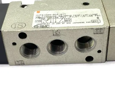 Used SMC Double Solenoid Valve 5-Port 24VDC Solenoid Valves Michigan US | Maverick Industrial Sales #1395082