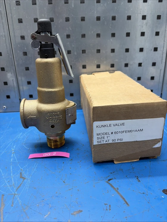 New | in-Stock KUNKLE VALVE 6010FEM01AAM Miscellaneous MRO Indiana US | J&J Industrial Supply #1147070