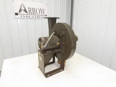 ILG 75-17 High Pressure Blower 1.5Hp Backward Incline IN 5" Out 3.5" Square